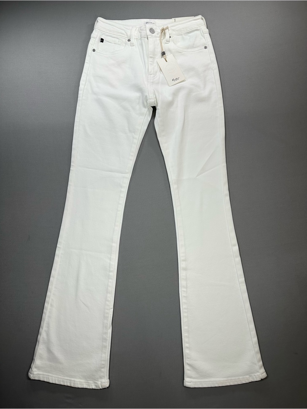 NWT KanCan Paulina High Rise Bootcut Jeans, White - Womens 7 / 27